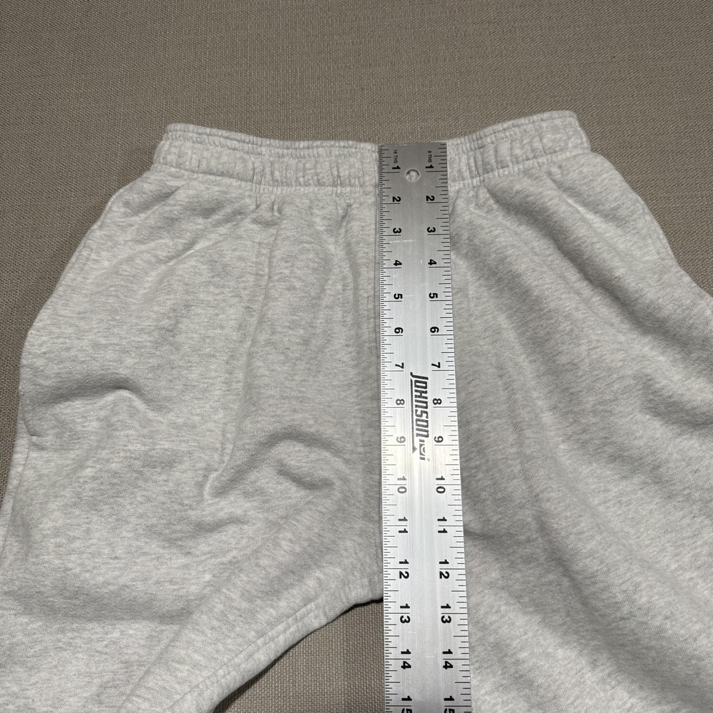 Yellow Label Co Sweatpants Womens XS Gray Fleece 100% Cotton Joggers Loungewear - Picture 7 of 9